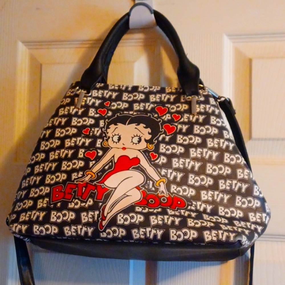 Vintage Betty Boop Heart Purse